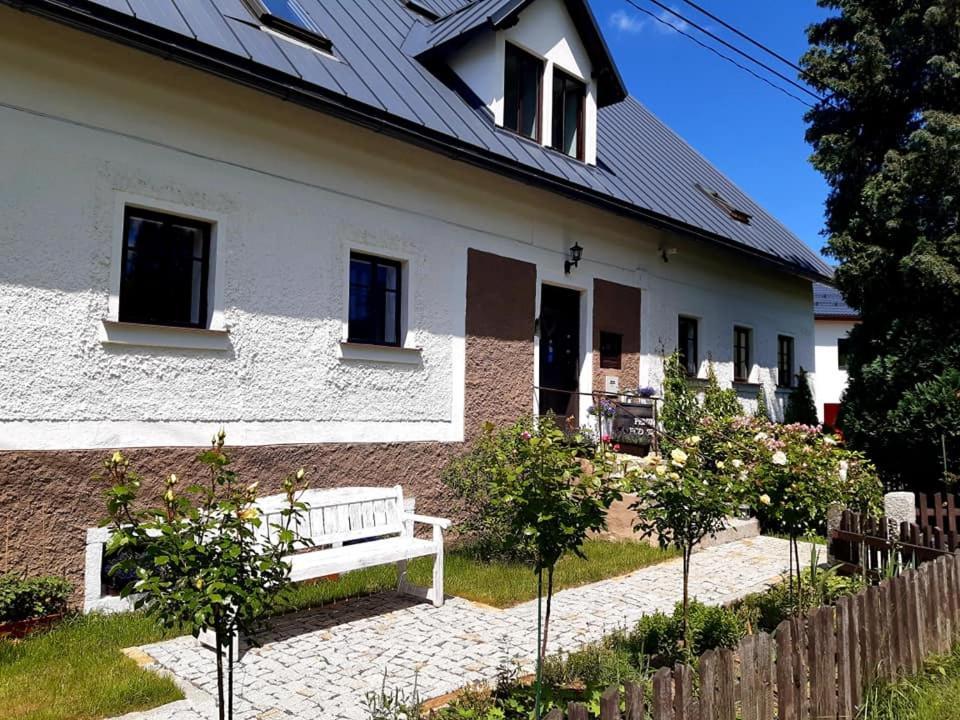 Penzion Pod Sudem Lázne Libverda Exterior foto