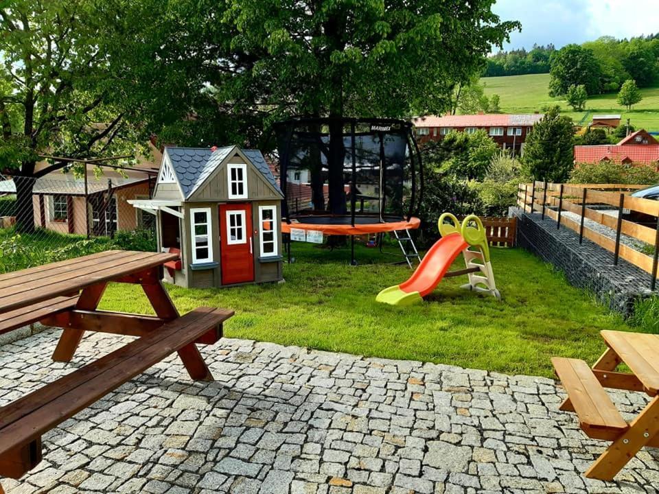 Penzion Pod Sudem Lázne Libverda Exterior foto