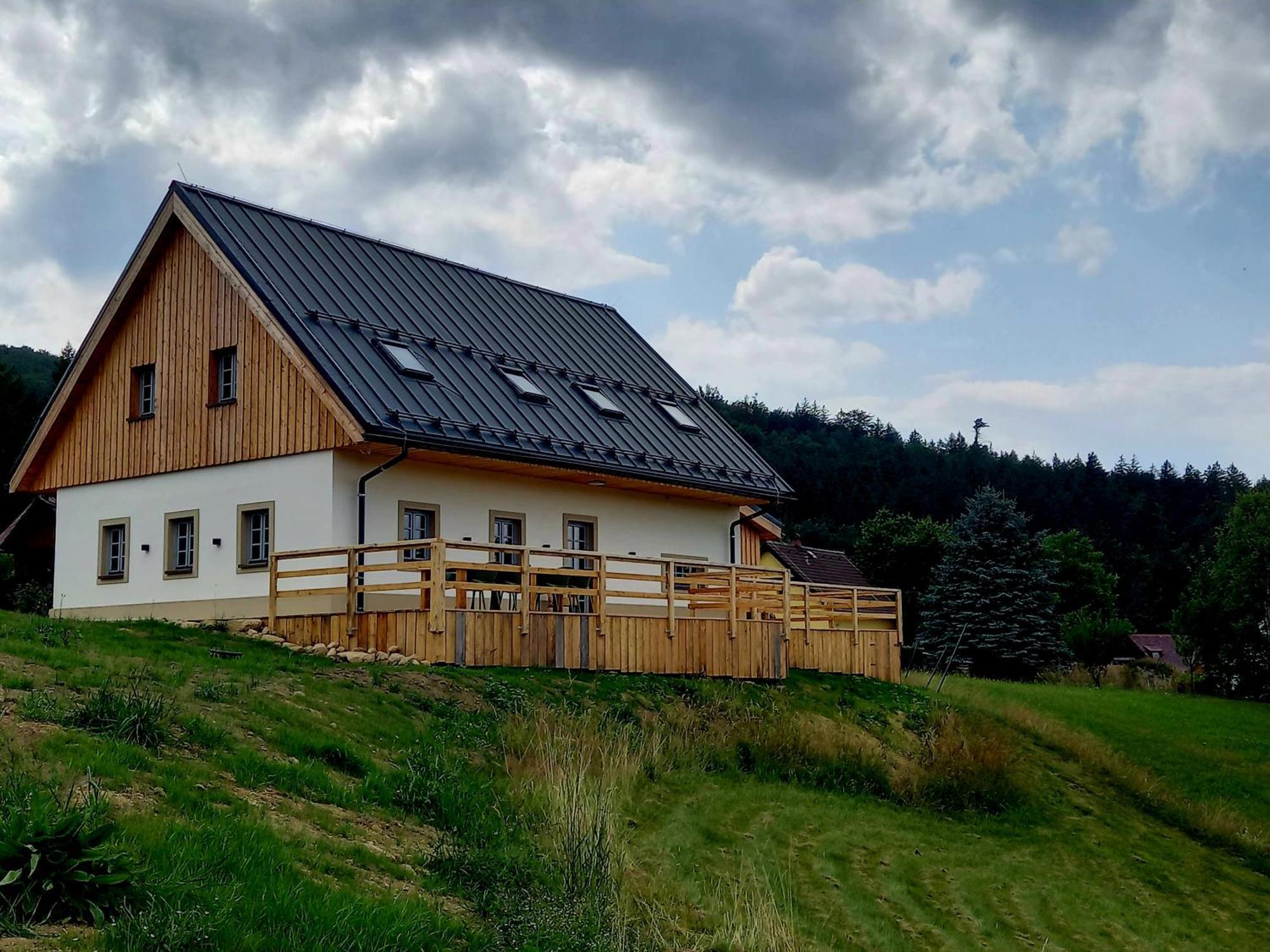 Penzion Pod Sudem Lázne Libverda Exterior foto