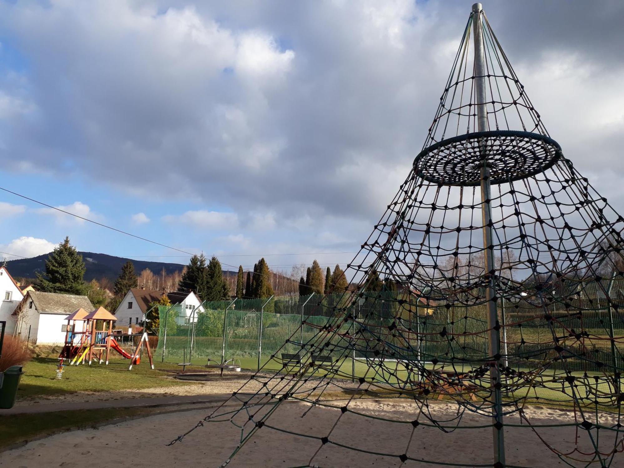 Penzion Pod Sudem Lázne Libverda Exterior foto
